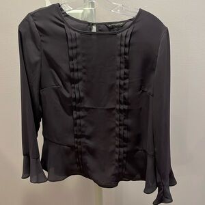 Dark Purple Banana Republic Blouse